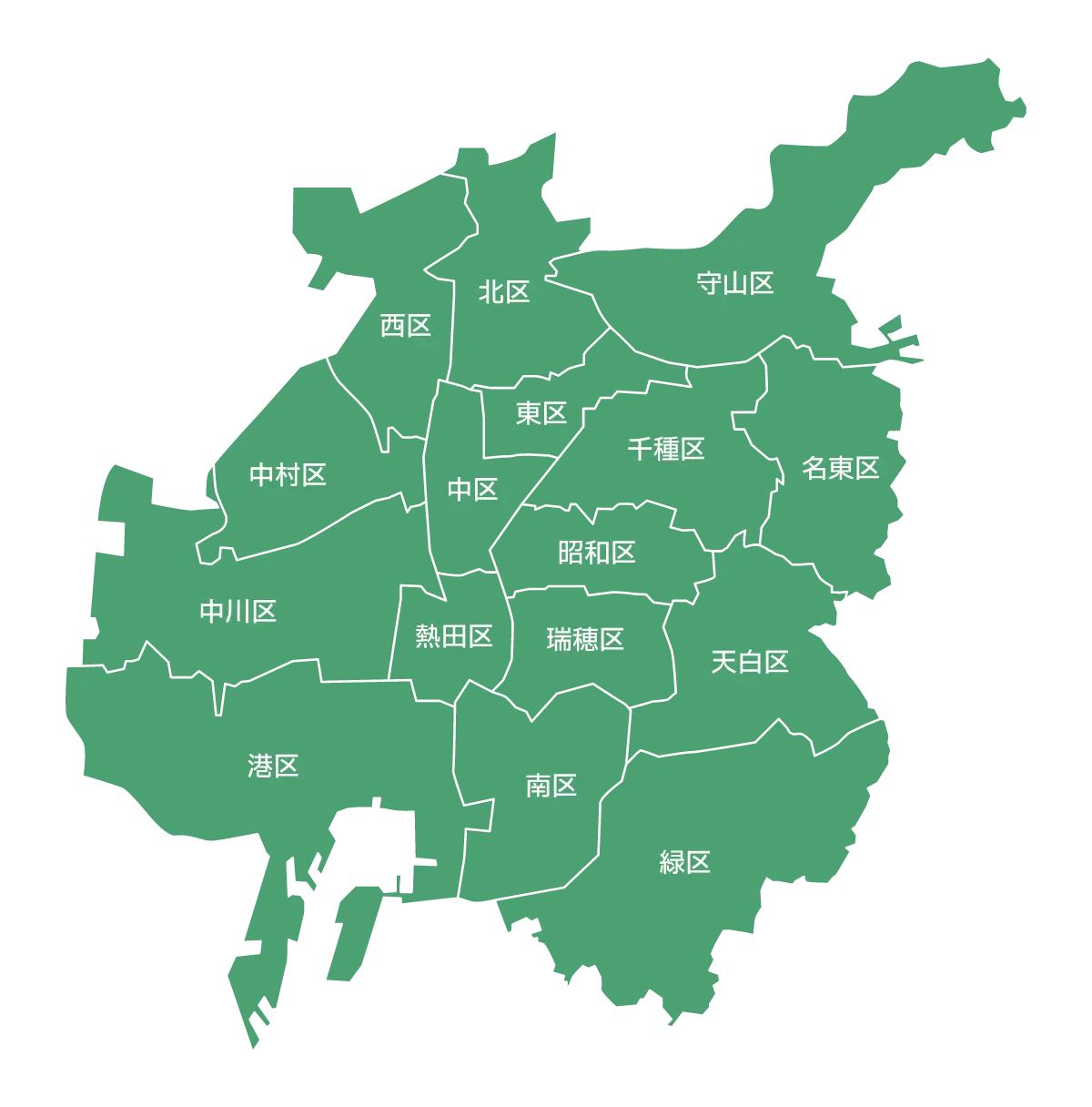 名古屋市地図